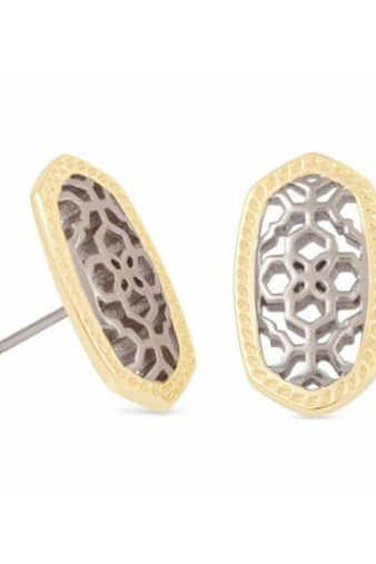 KENDRA SCOTT ELLIE STUD EARRINGS ~ FILIGREE