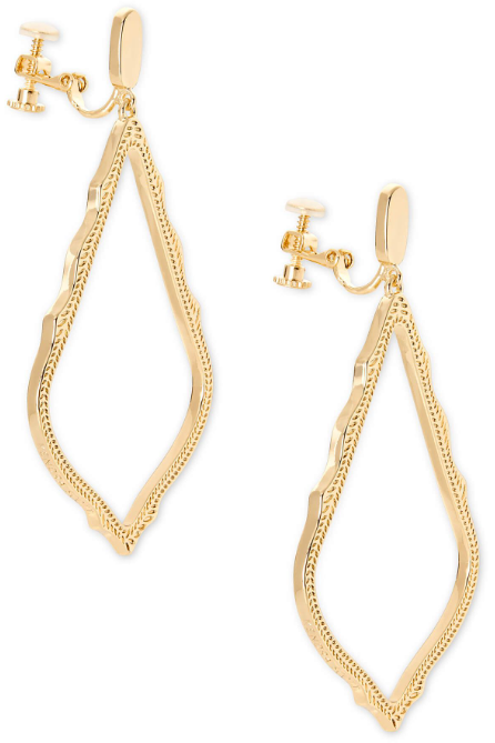 KENDRA SCOTT CLIP ON EARRINGS