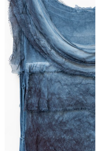 MADE IN ITALY "IRA" SILK RUFFLE DRESS, SHORT ~ 8900