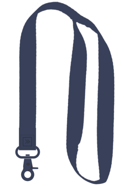 THREAD NECK LANYARD NAVY