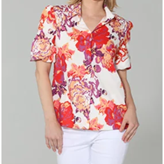 BUBBLY FLORAL SHIRT 3284