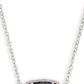 KENDRA SCOTT ELISA SHORT PENDANT NECKLACE, RHODIUM