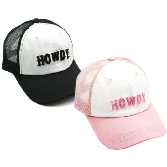HOWDY CAPS ~ PINK