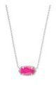 KENDRA SCOTT ELISA NECKLACE RHODIUM