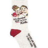 WOMEN’S SOCKS WE DECIDED NOT TO HAVE KIDS....