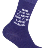 WOMEN’S SOCKS, MOM, I LOVE YOU... GRANDMA!