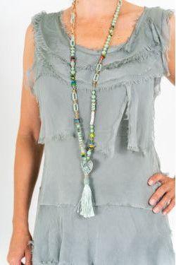 MADE IN ITALY "IRA" SILK RUFFLE DRESS, SHORT ~ 8900